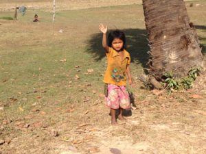 Dr. J in Cambodia Helping School Children 2014